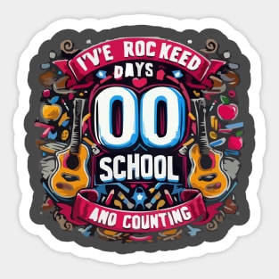 I have rocked 100 days of school and counting Sticker